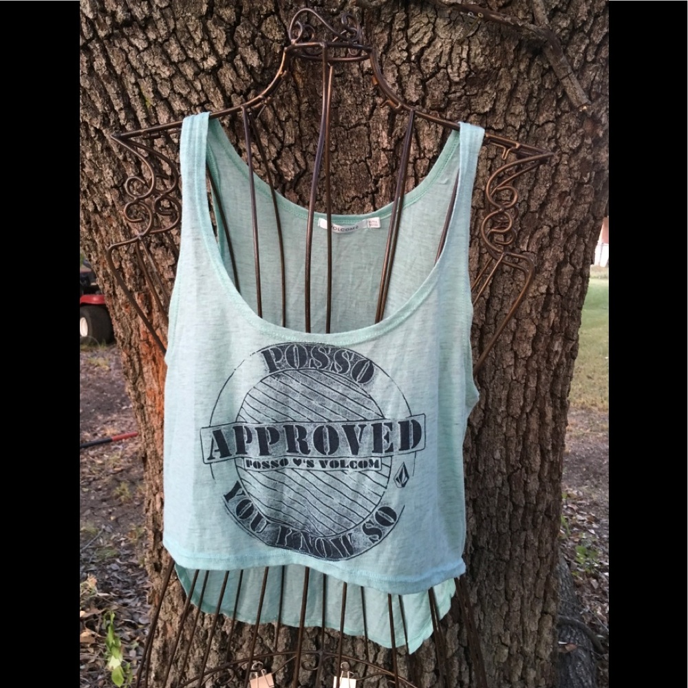 HIGH/LOW POSSO ❤️S VOLCOM TANK TOP SIZE- XS